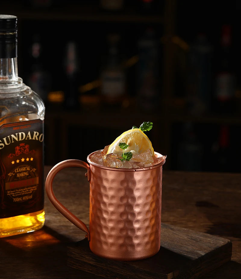 400ml 13.3oz 100% Copper Moscow Mule Mug