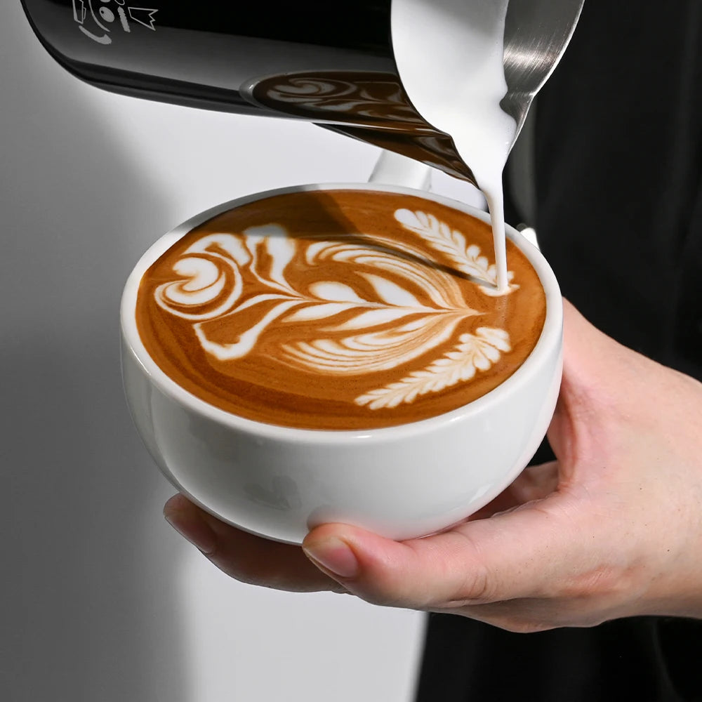 240ml Ceramic Latte Art Cup - Saucer  Cappuccino Cup