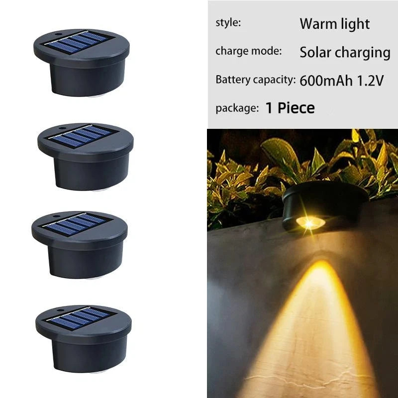 Solar LED Lights Outdoor Garden Light Deck