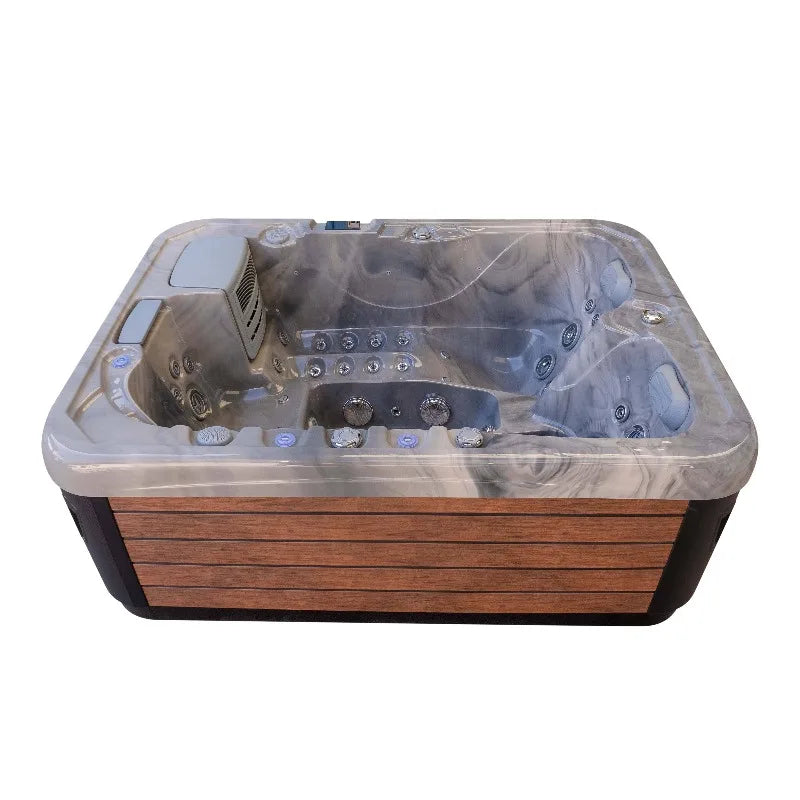 Hot Tub Whirlpool Hydrotherap 4 Person27 Jets LED Light