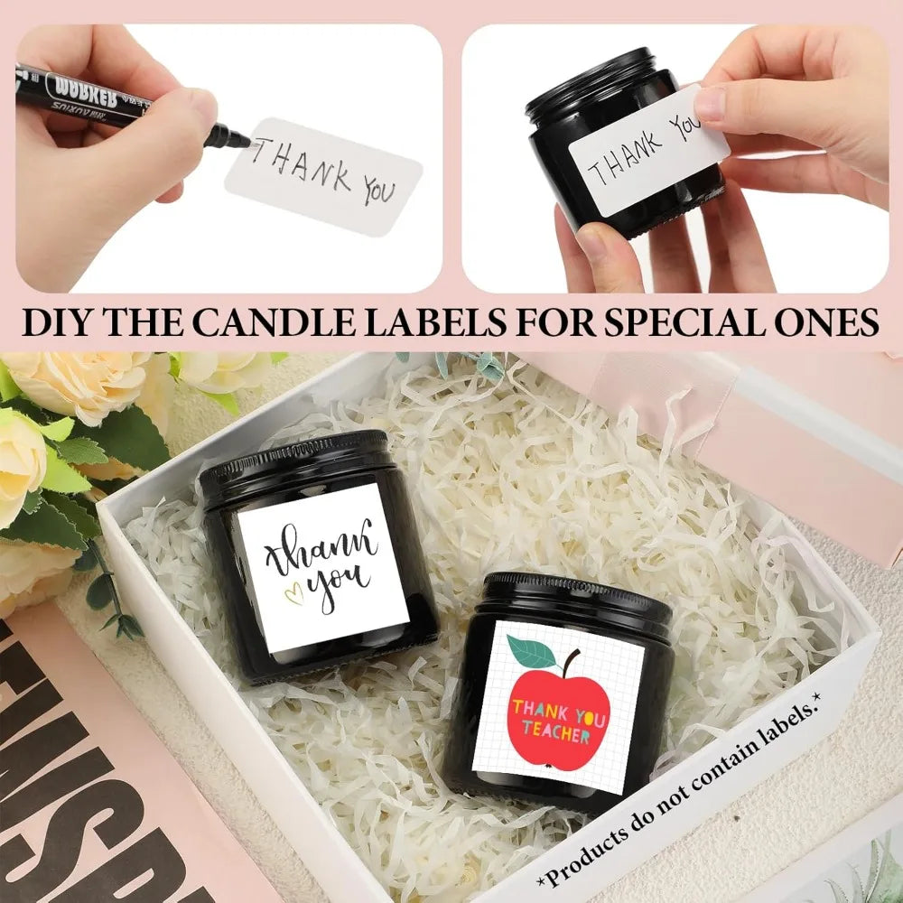 50 Pcs Mini Mason Jar Candles 3.5oz Scented Small Jars Candles i