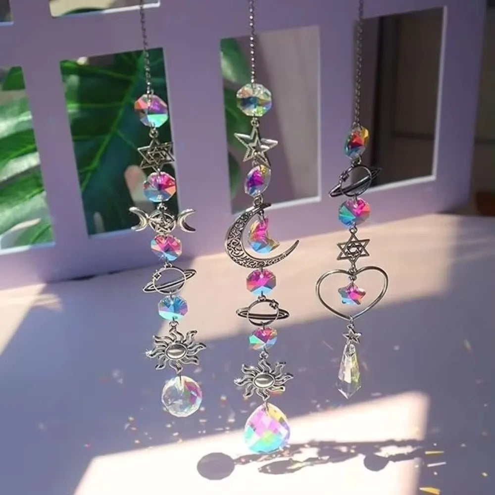 Crystal Wind Chime Rainbow Maker Sun Catcher