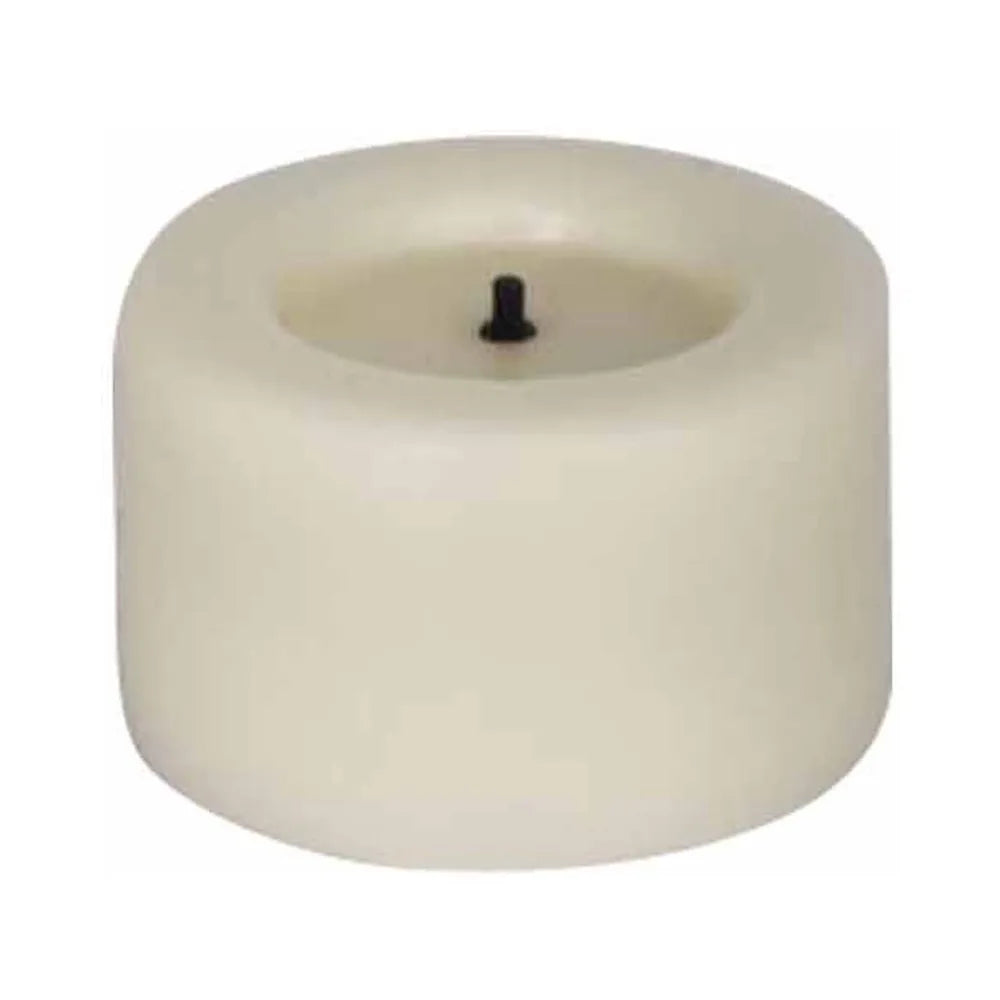 Unscented Flameless Battery Operated LED Tealight Candles Set of 6