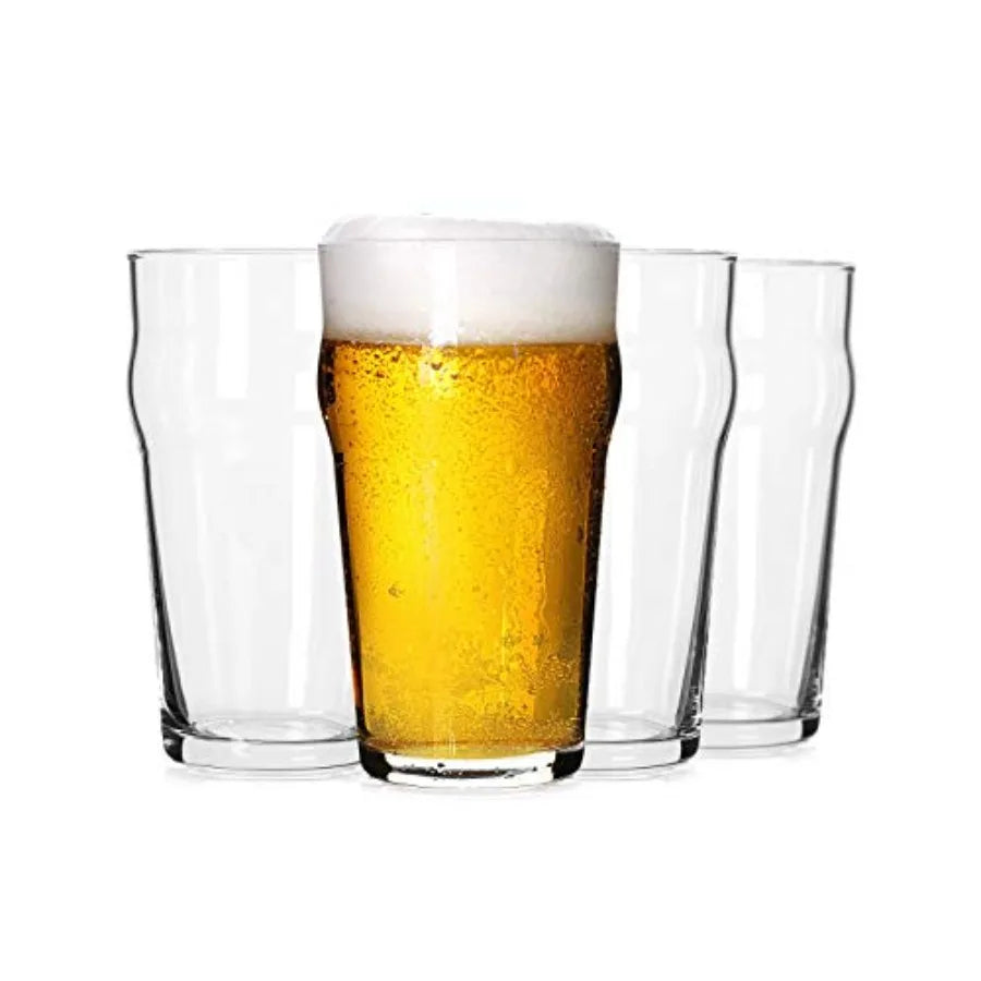 Pint Glasses, 20oz British Beer Glass, Tumbler,