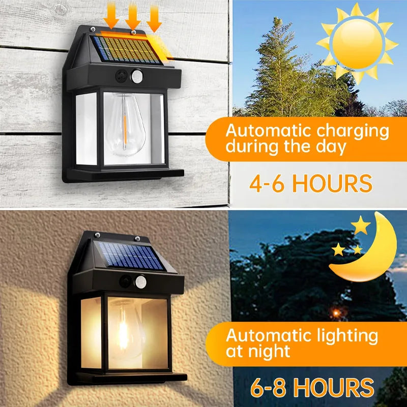 Outdoor Solar Lamp  Waterproof Light Led Lighting