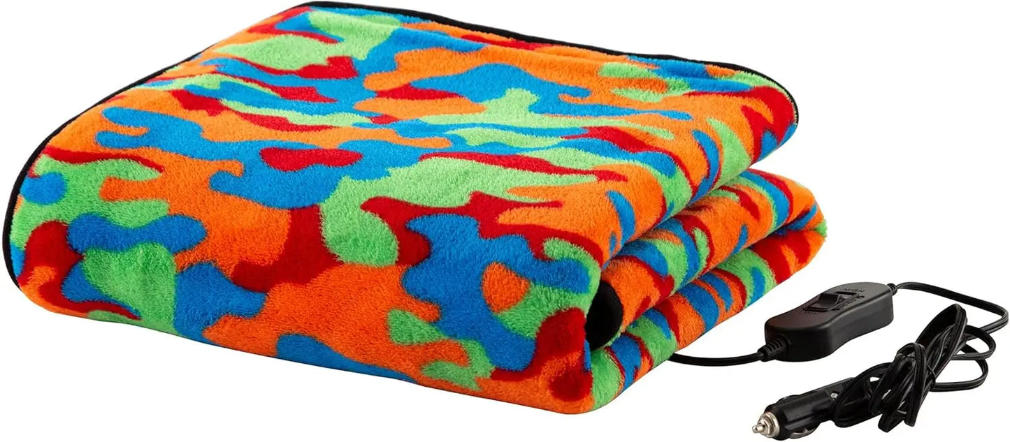 Heated Blanket for vehicle - Portable Winter Accessory