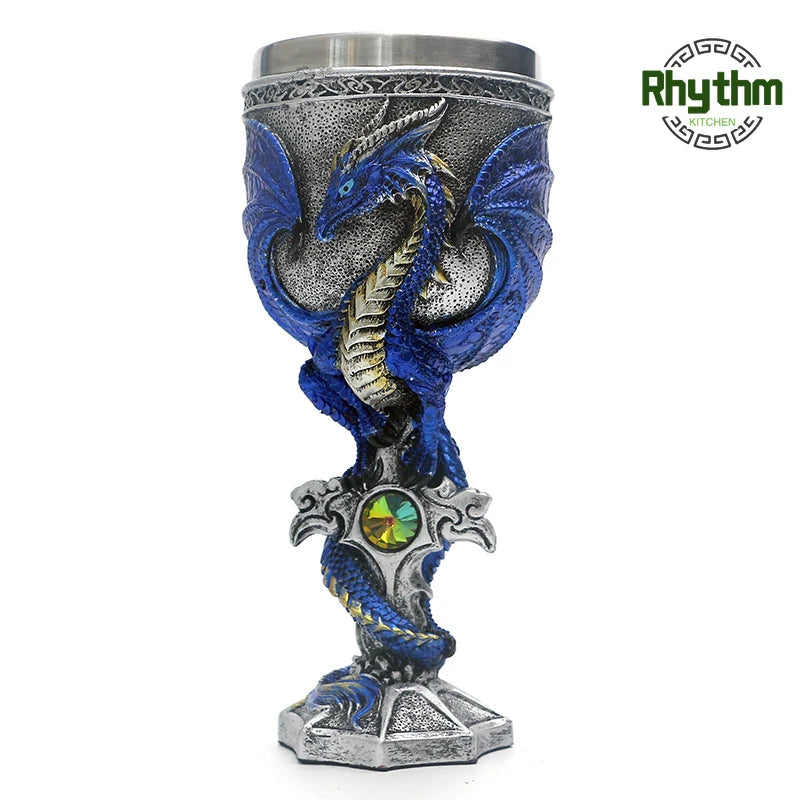 54 Styles Viking Pirate Series: Stainless Steel  Champagne Glass