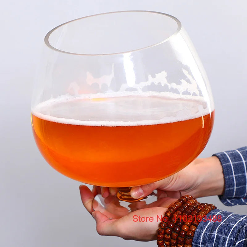 Oversized Beer Glass Mug Tricky Large Capacity Fish Tank Beer Mug
