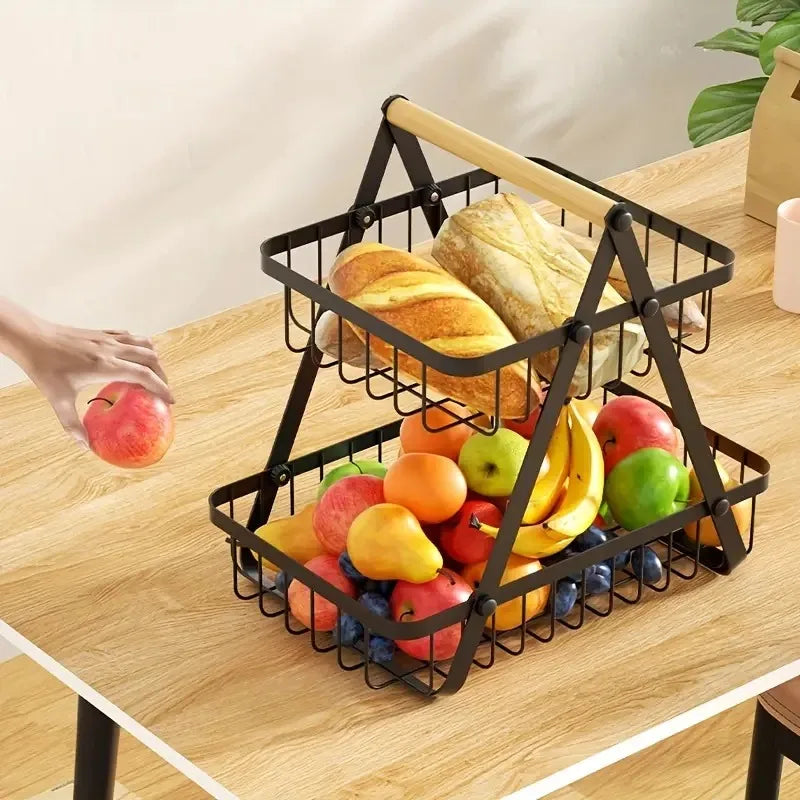 2/3 Tiers Storage Rack Multi-Purpose Fruit And Vegetable