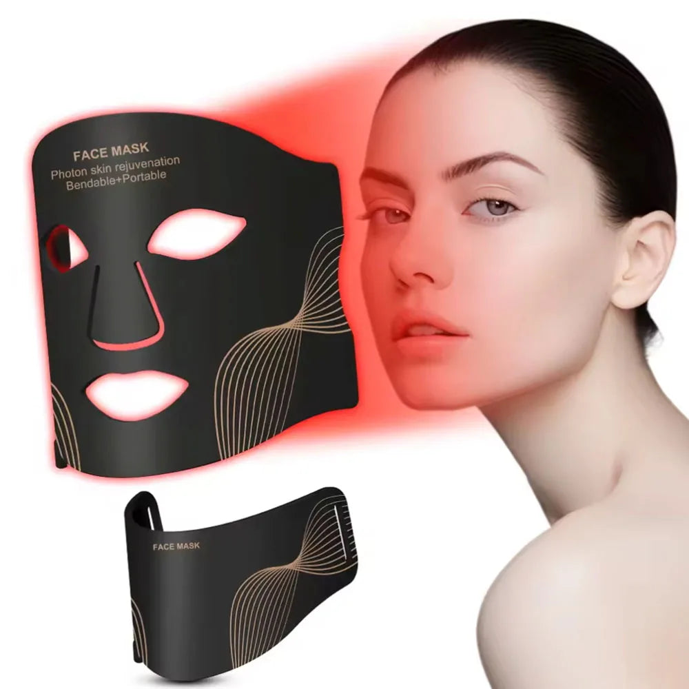 Red Light therapy Mask 460nm 660nm 850nm LED