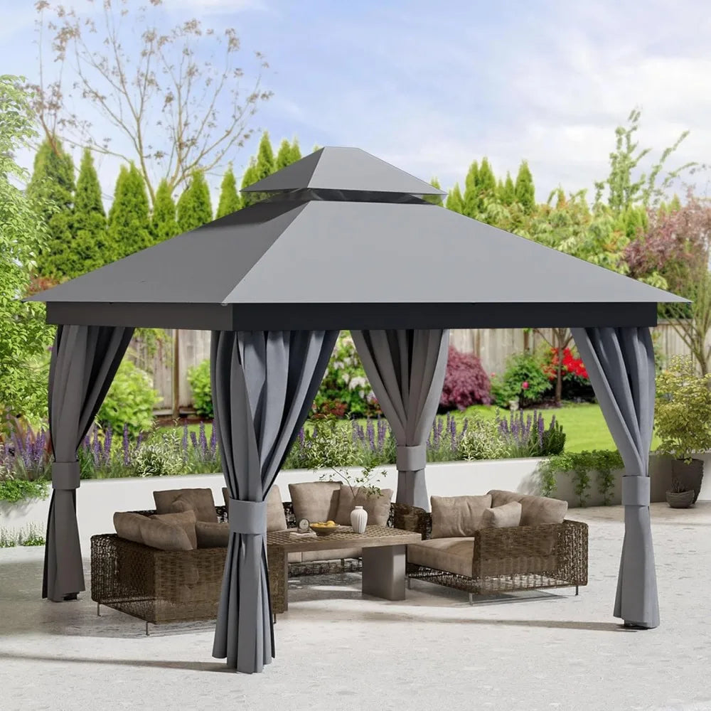 Outdoor Patio Gazebo - Heavy Duty Party Tent