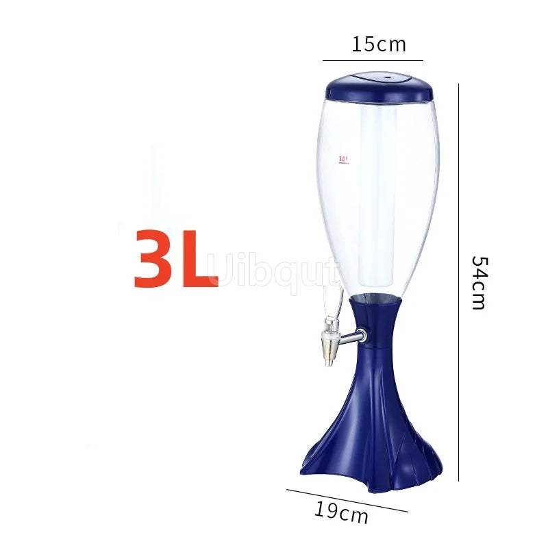 1.5L 3L Wine Beer cocktail Beer Pagoda Tea Bucke