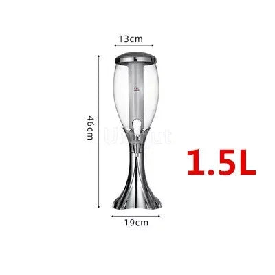 1.5L 3L Wine Beer cocktail Beer Pagoda Tea Bucke
