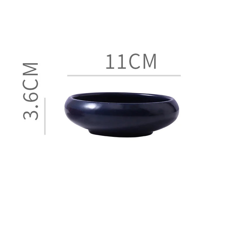 Ceramics Appetizer Dipping Bowl Sauce Bowl