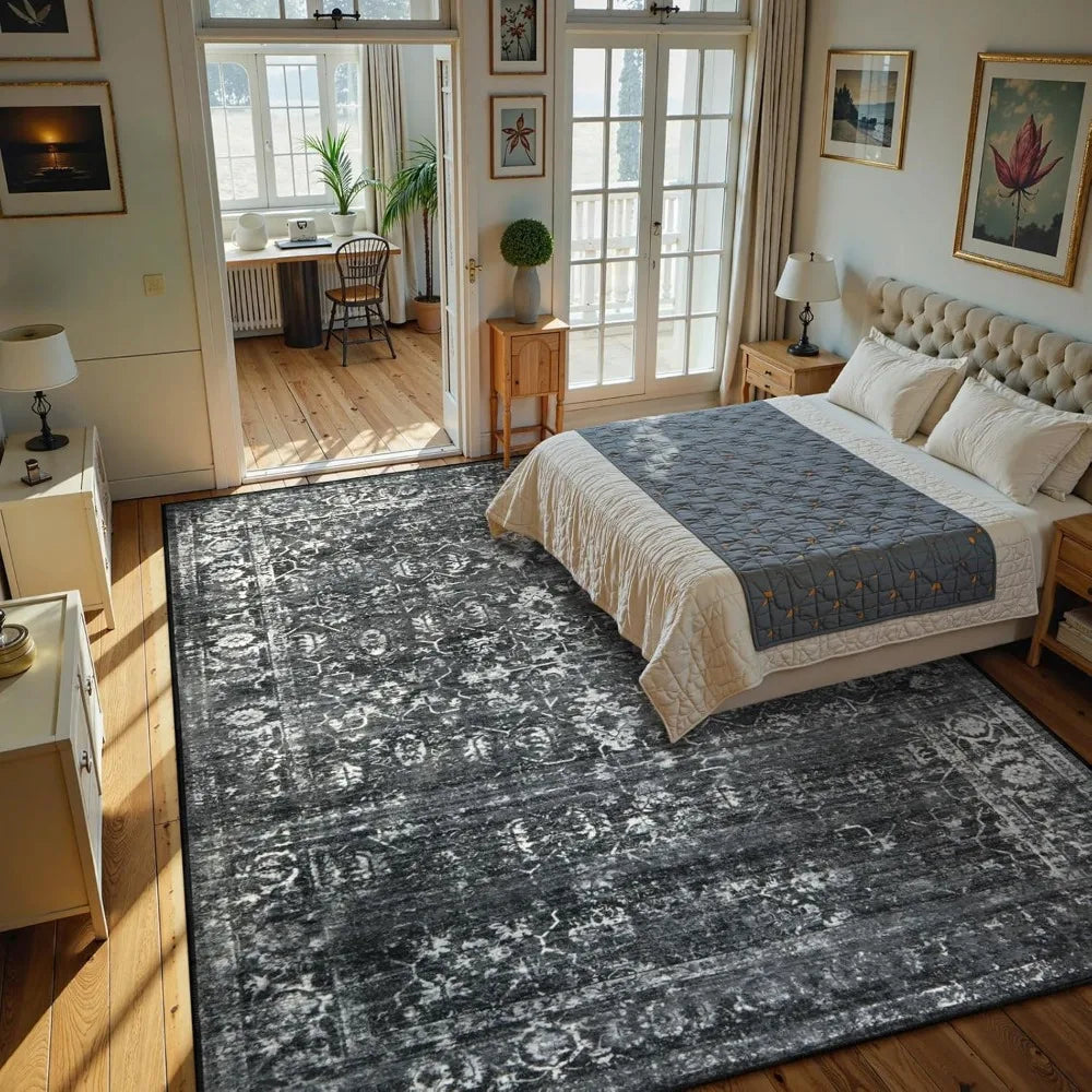 Area Rugs 9x12 Living Room Soft Large Rugs  Non Slip