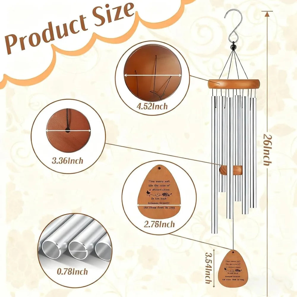 Soothing Melodic Memorial Sympathy Wind Chimes