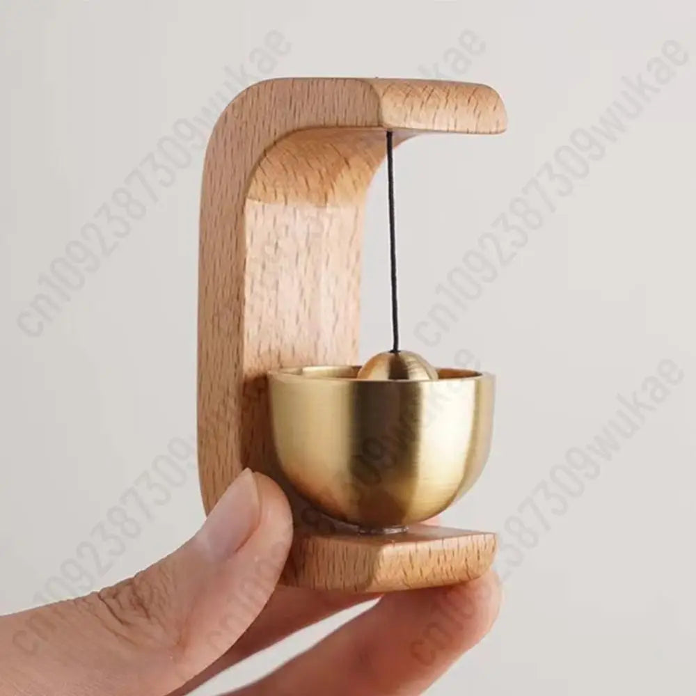 Hanging Wood Doorbell Chime Magnetic Loud Door Bell