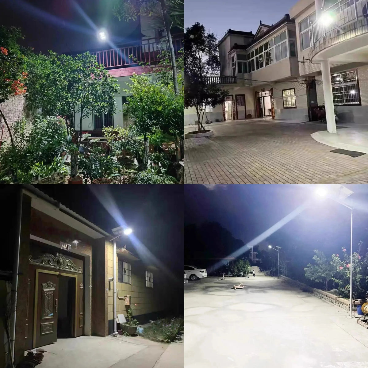 15000LM Irradiation 500㎡ Solar Light Motion Sensor IP65