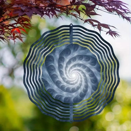 2D 1PC Black Hole Metal Wind Chime - 360° Hook