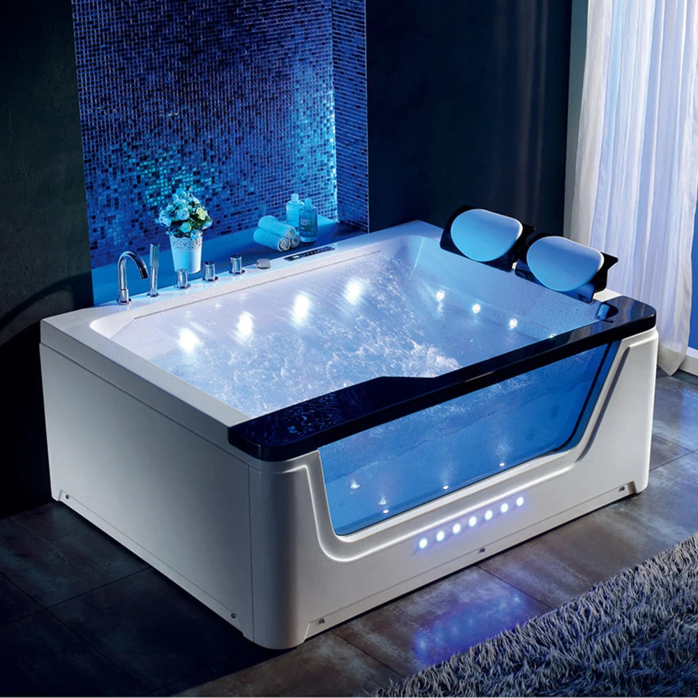 1700mm Chromotherapy Whirlpool Hot Tub