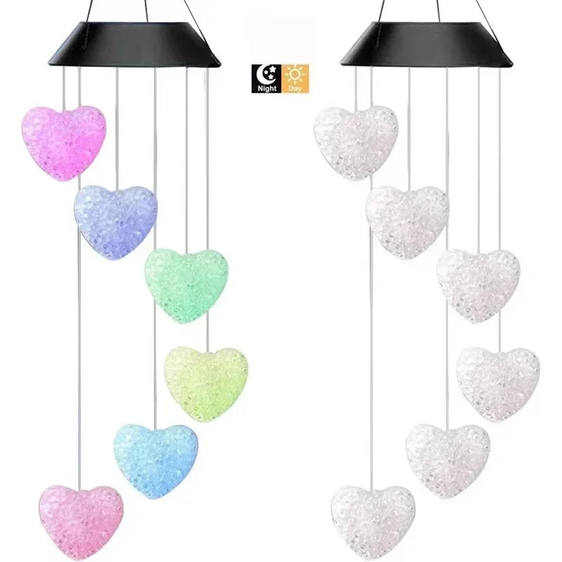 Solar Wind Chime Lamp LED Pendant Lamp Color Change