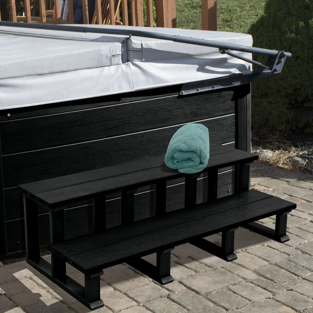 Hot Tub Steps Two Tier 48 Inch Wide