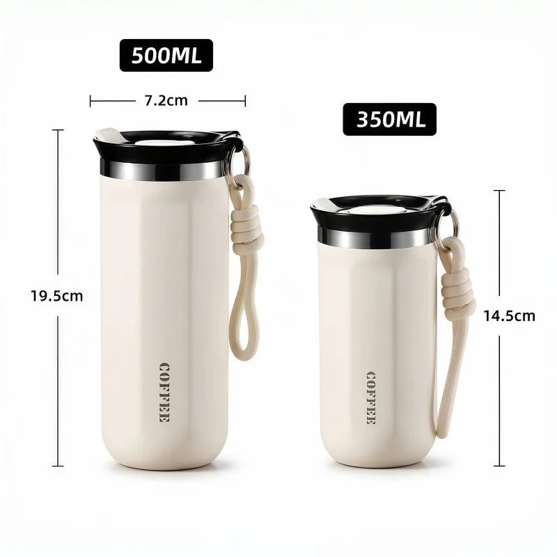 350ML 500ML Insulated Coffee Tumbler Stainless Steel Travel Mug