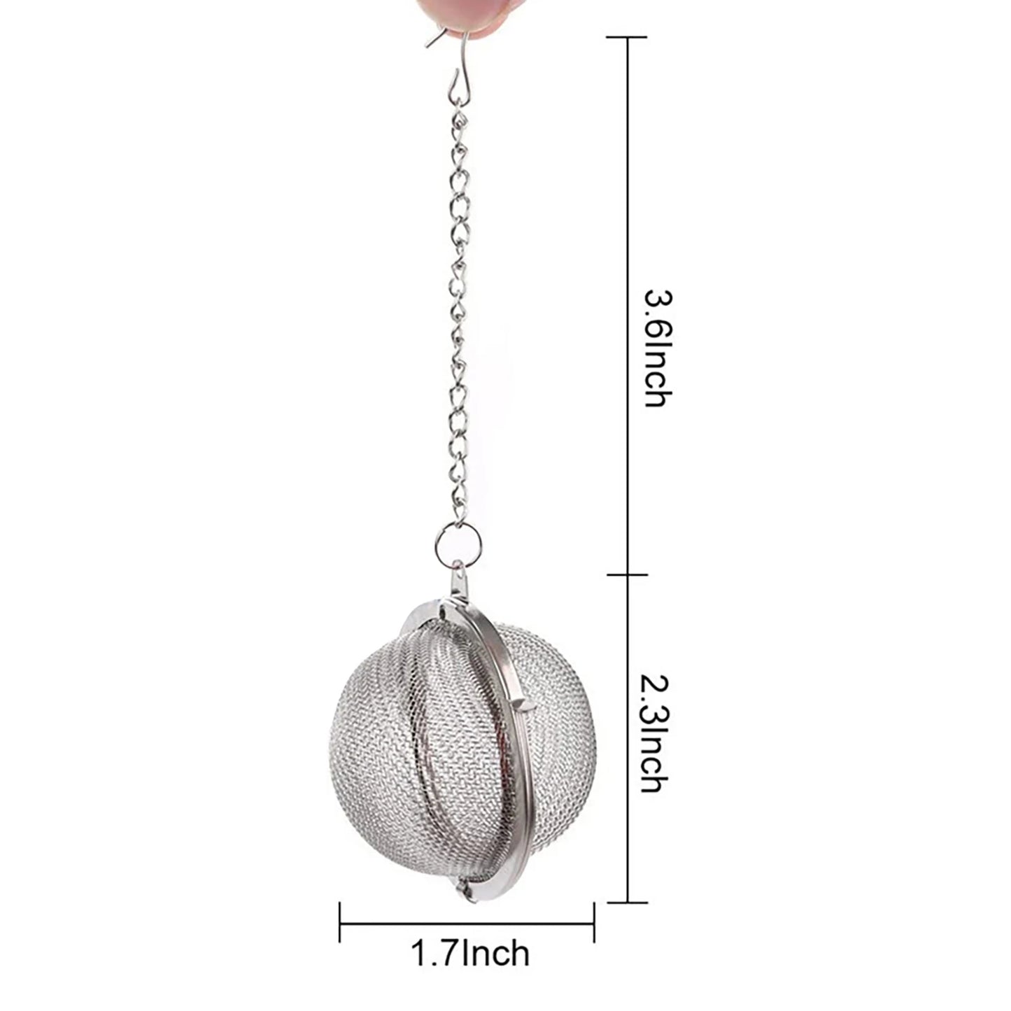 Stainless Steel Tea Strainer Infuser Mesh Ball Reusable