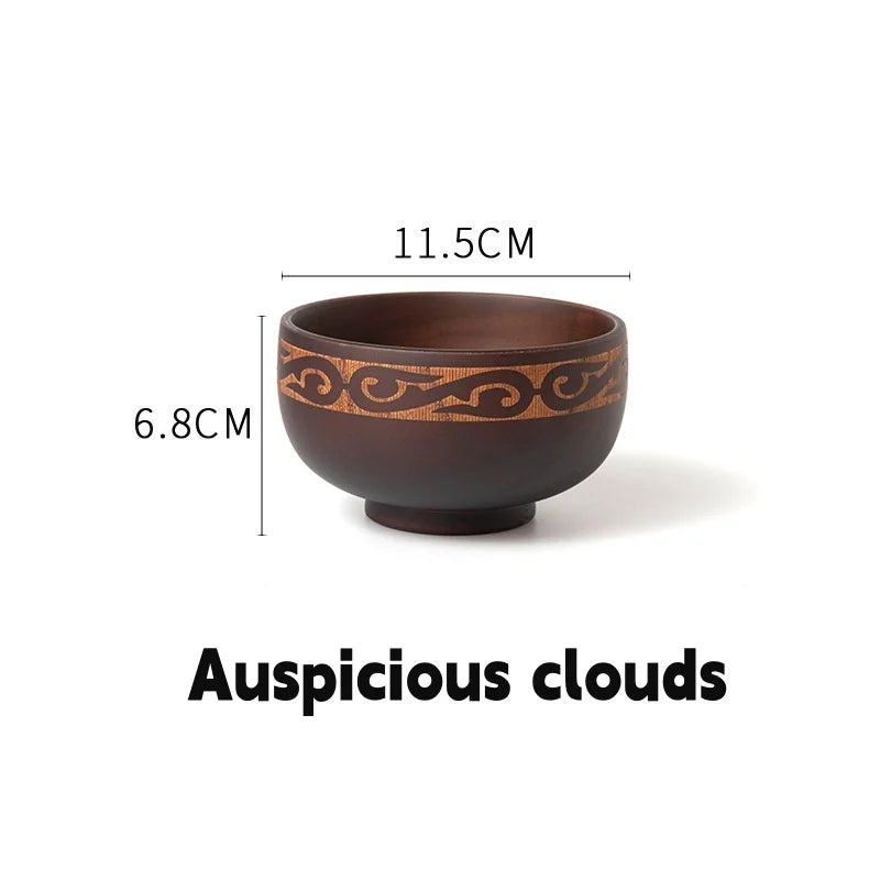 Wooden Soup Bowls,Salad Bowls,Natural Bowls,