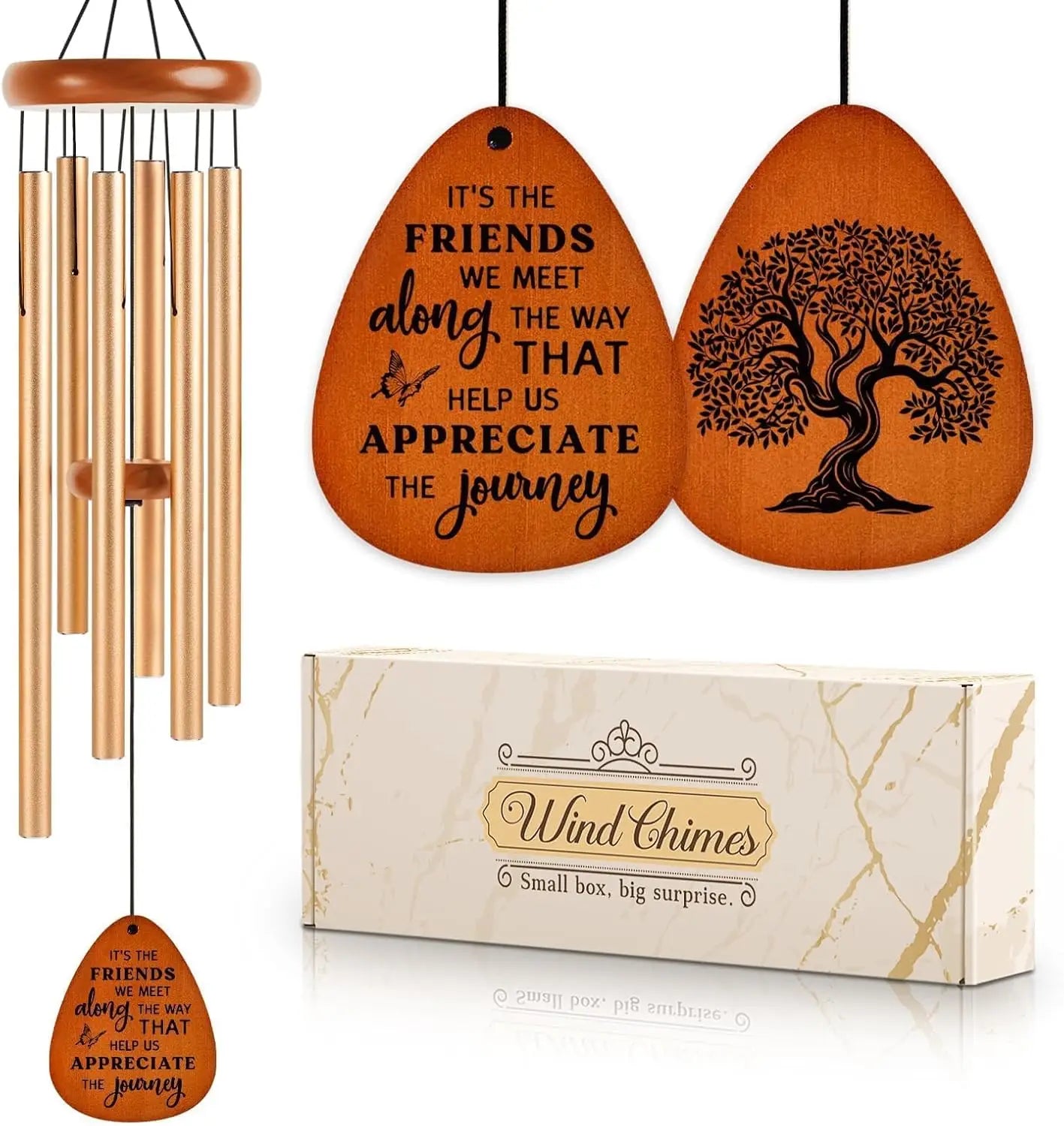 Friendship Wind Chime Best Friend Gifts