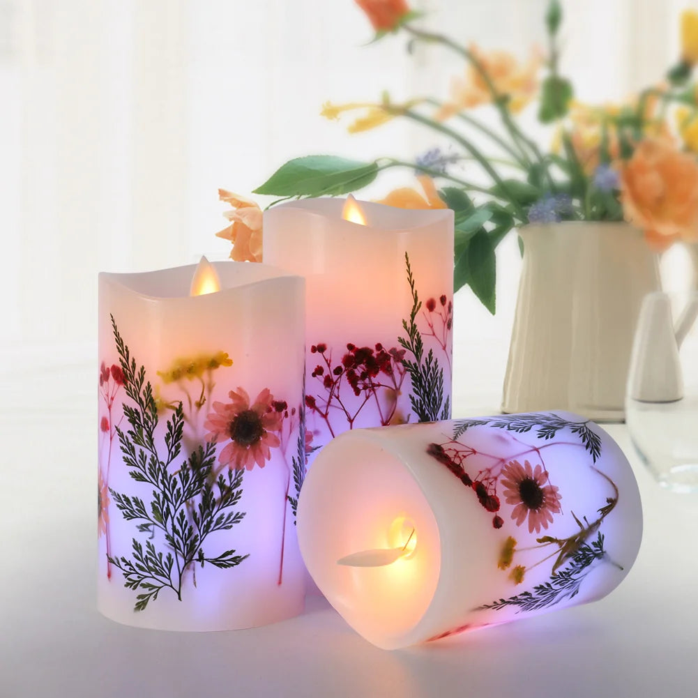 LED Electronic Flameless Flickering Candles Tea-light Battery Power