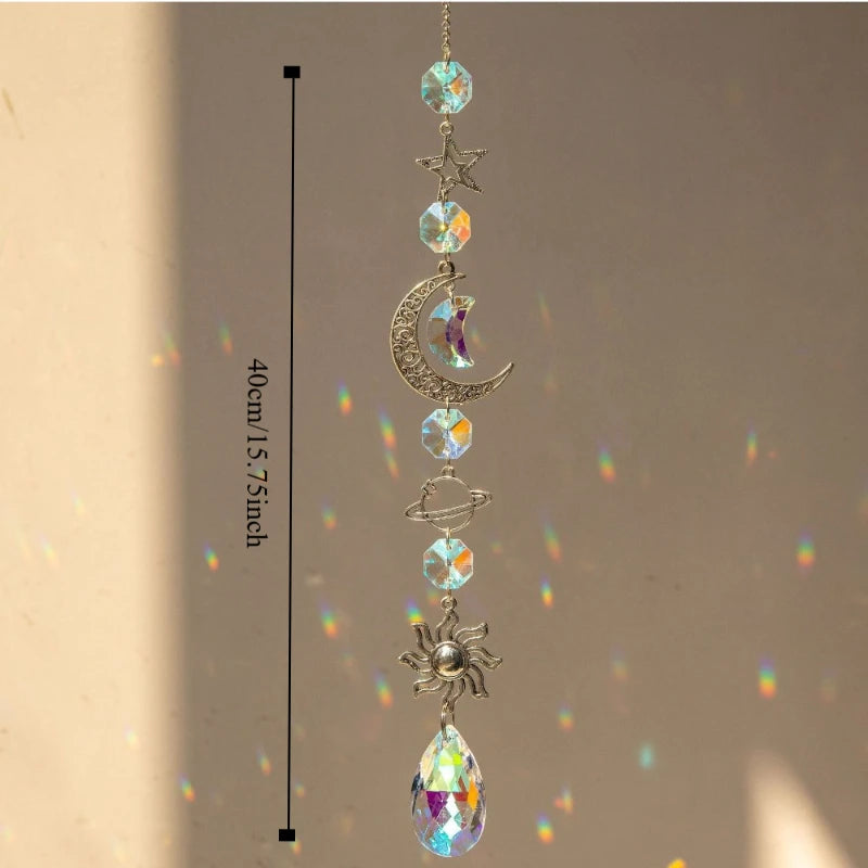 Crystal Wind Chime Rainbow Maker Sun Catcher