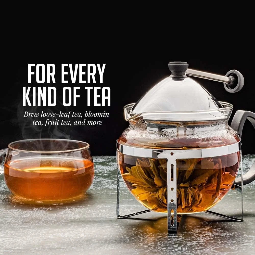 Glass Teapot with Removable Infuser