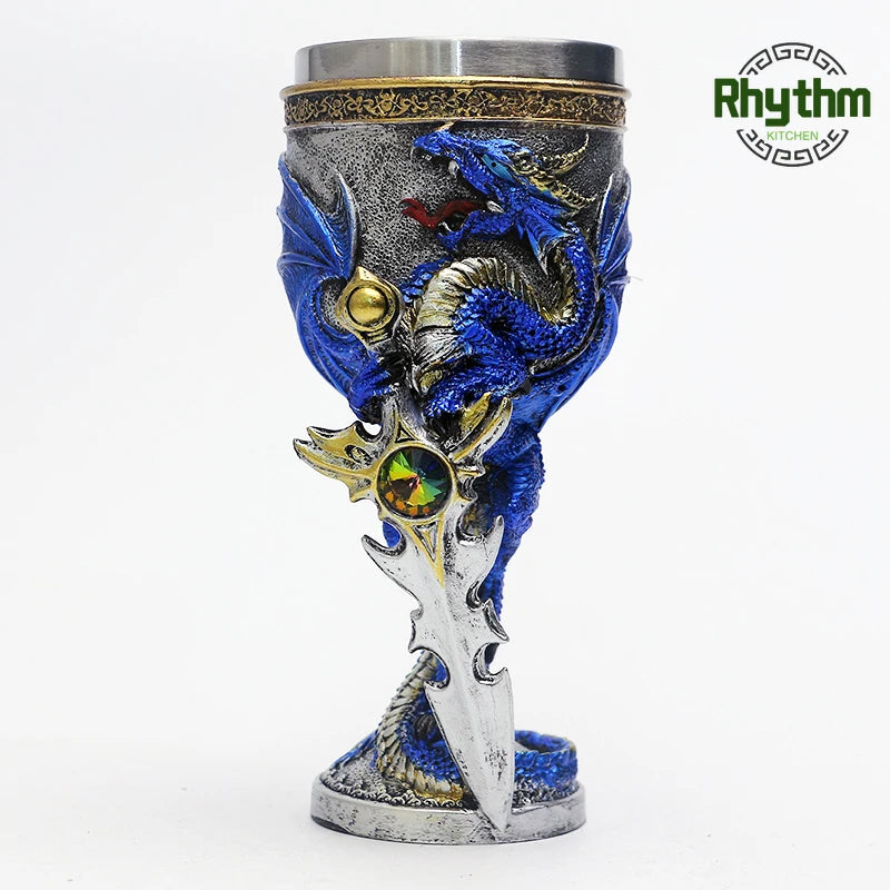 54 Styles Viking Pirate Series: Stainless Steel  Champagne Glass