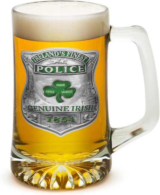 25oz Tankard with Handles Law Enforcement Police Officer  (Set of 6)