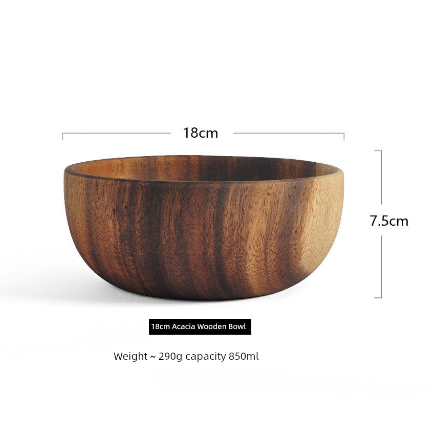 Acacia Wooden Bowl Salad Bowl Woodware