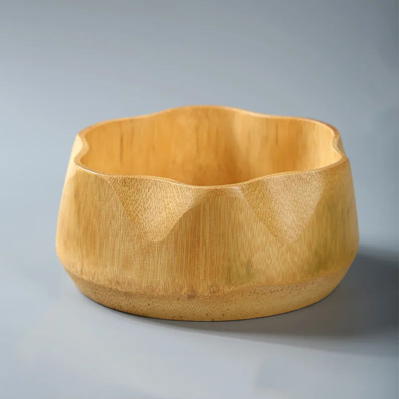 Handcrafted Natural Bamboo Bowl Chinese Teabowl