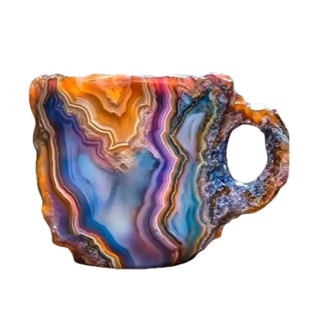 400ml  Mineral Colored Crystal Mug Coffee Cup