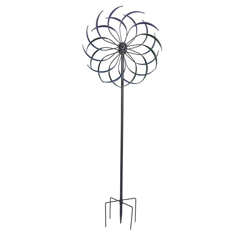 Windmill Double-Layer Wear-Resist Metal Wind Catcher