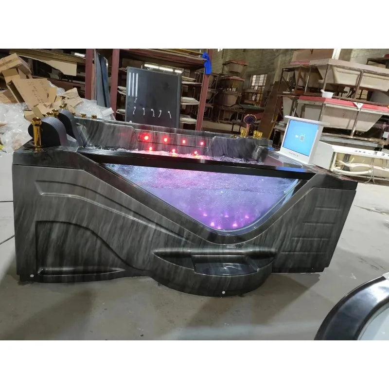 Hot Tub Whirlpool Hydrotherap 4 Person27 Jets LED Light