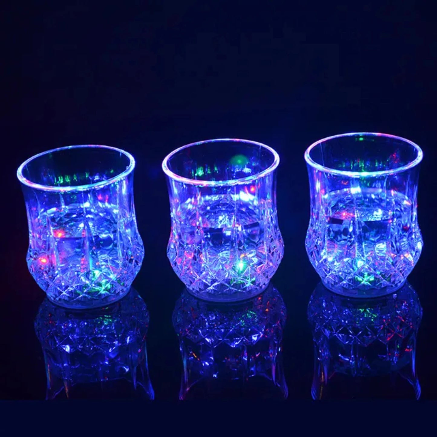 Colorful LED Glowing Beer Cup - Wine Glass