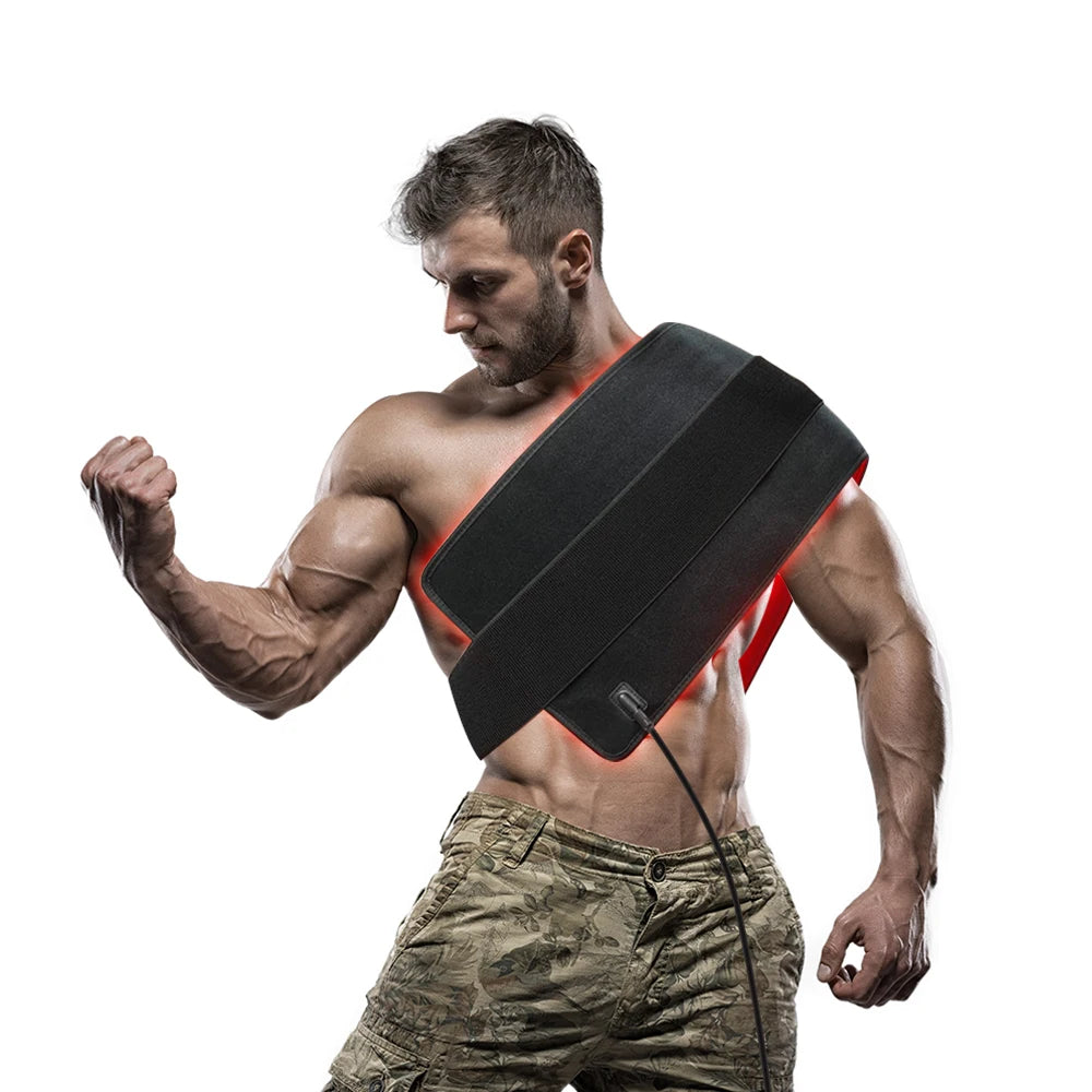 Red Light Therapy Pad for Body 31' X 11' Dual Chip 660nm 850nm LED