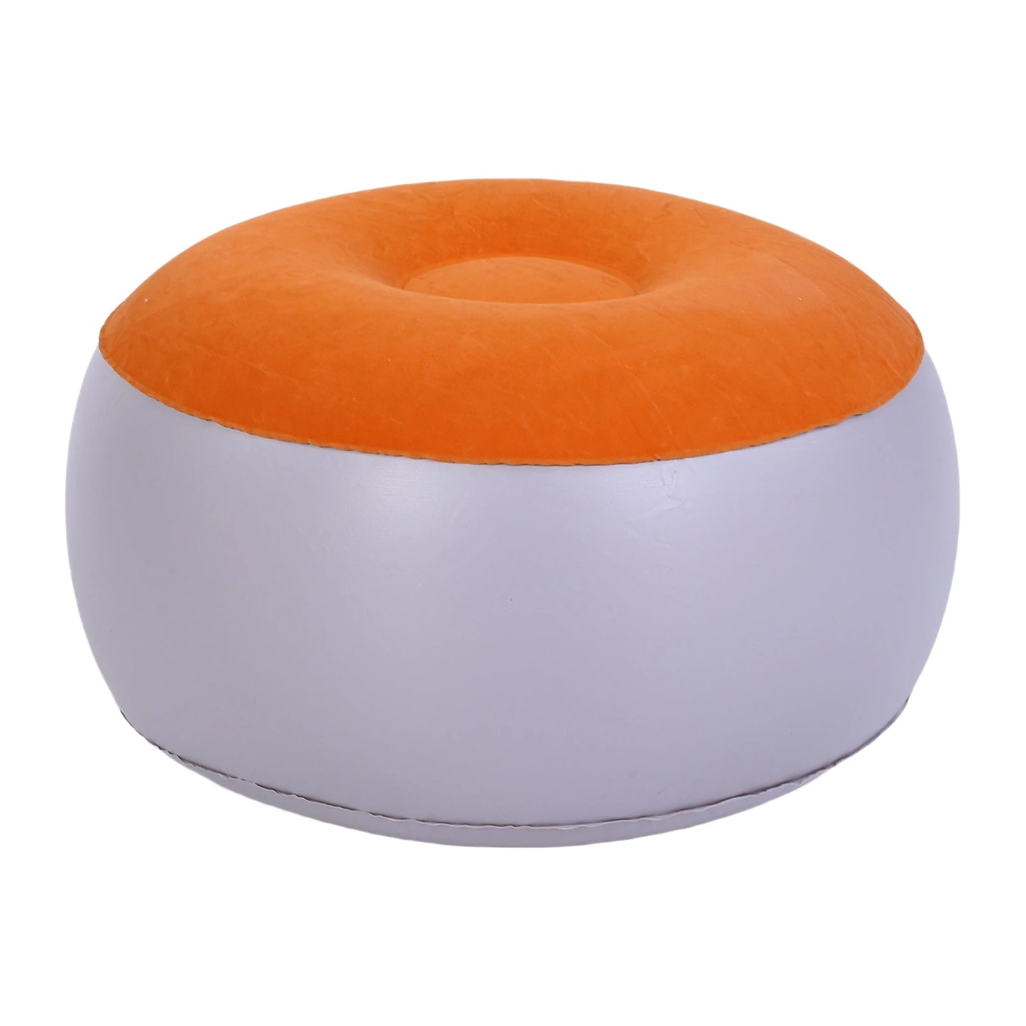 Inflatable Lounge w Footstool - Water Proof Folding Blow Up