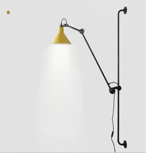 Wall Lamp LED Long Adjustable Rocker Arm