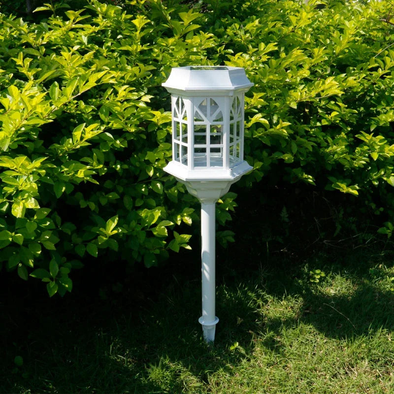 Solar Powered Lights Pathway LED Outdoor Lamp