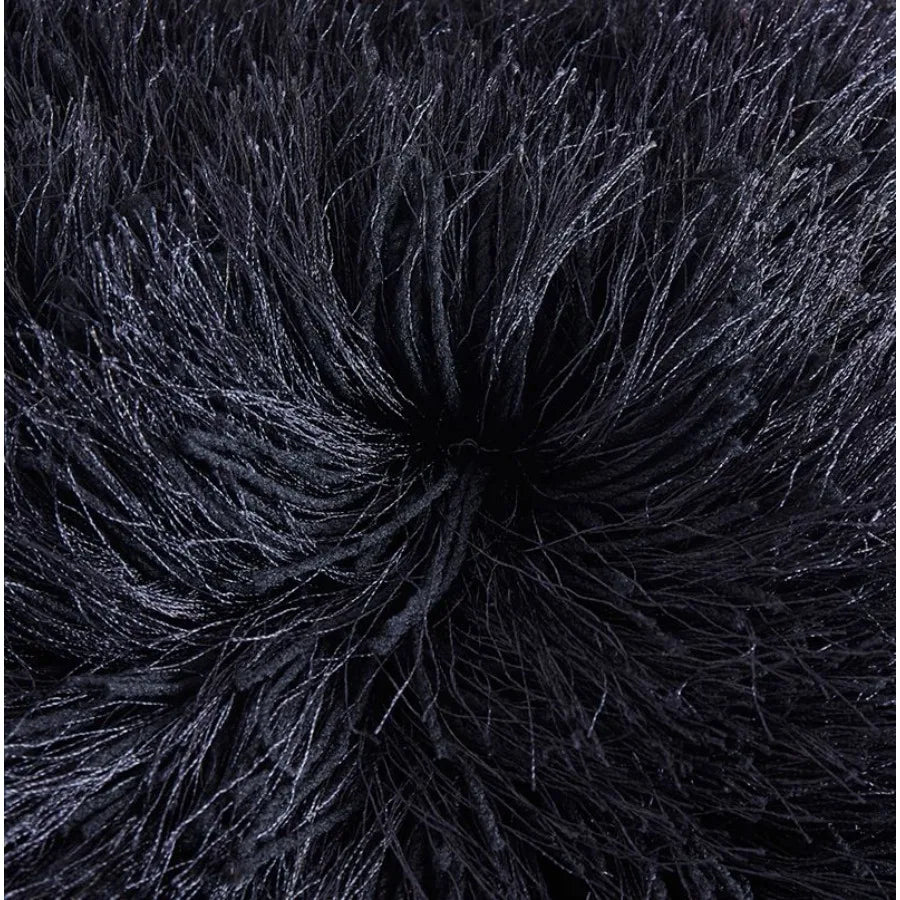Drative Shaggy Pillow 18in x 18in