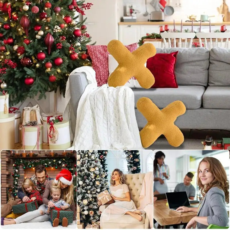 Soft Initial Throw Cushion Plush English Alphabet Pillow A to Z