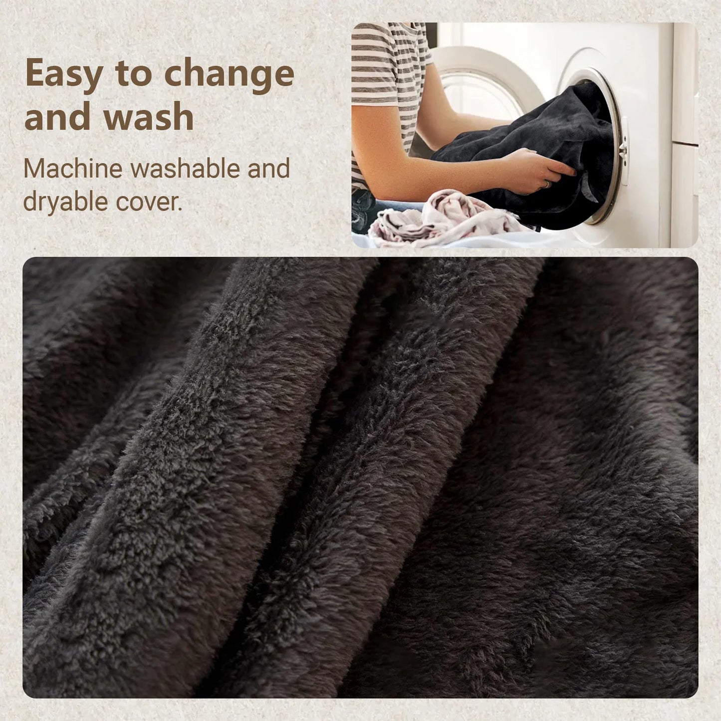 100CM×100CM×60CM, adult beanbag chair  memory foam chair, washable cover