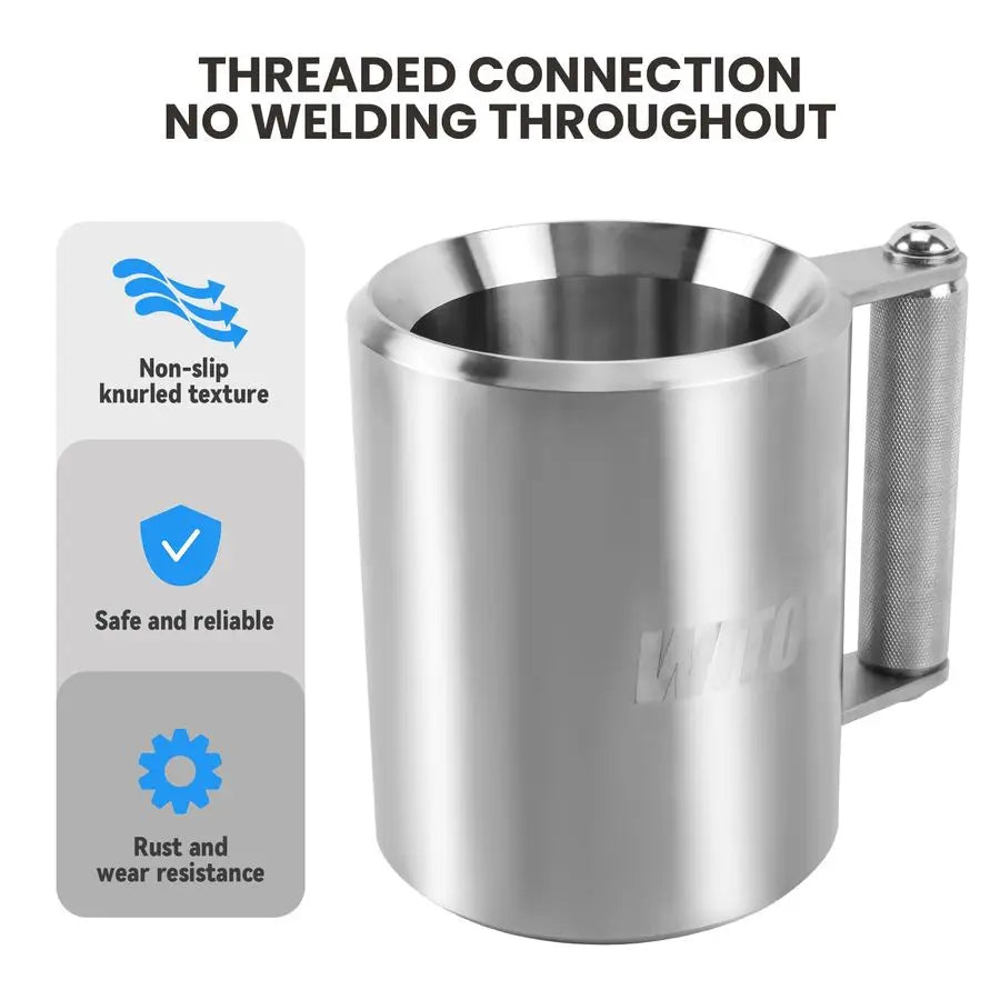 Mug 22LB,400ML,Dumbbell 10KG,Stainless Steel Cups,Overweight