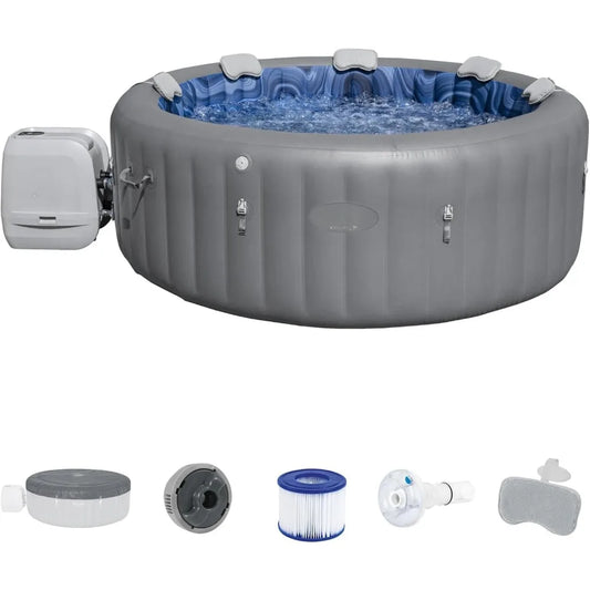 Hot Tubs, 5 To 7 Inflatable Hots Tub Round Portable